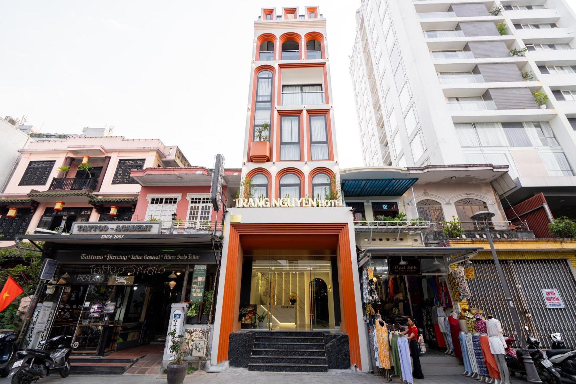 Trang Nguyen Hue Hotel Exterior foto